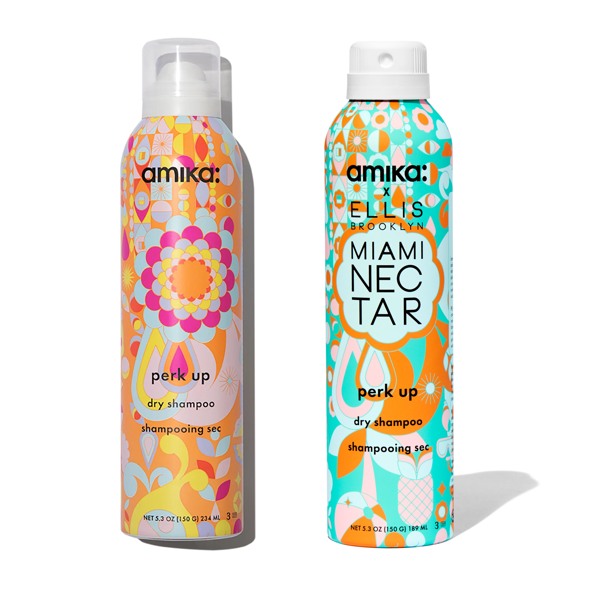 perk up dry shampoo paradise duo | limited-edition perk up x Ellis Brooklyn MIAMI NECTAR + signature scent perk up