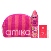 amika x Ellis Brooklyn | limited-edition perk up GUAVA GRANITA dry shampoo bundle set