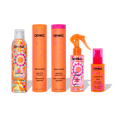 strand superheroes routine set | normcore shampoo, conditioner + superfruit star + perk up + wizard