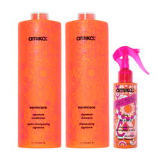 super-sized signature set | normcore nourishing shampoo + conditioner + the wizard silicone-free detangling primer