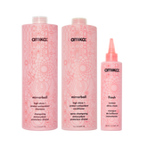 super-sized shine set | mirrorball high shine + protect antioxidant shampoo + conditioner + flash mask