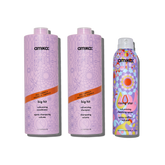 super-sized iconic volume bundle | big hit volumizing shampoo + conditioner + rising star volumizing spray
