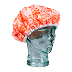 shower cap | pink signature print