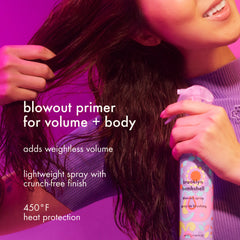 brooklyn bombshell | blowout + blow dry spray