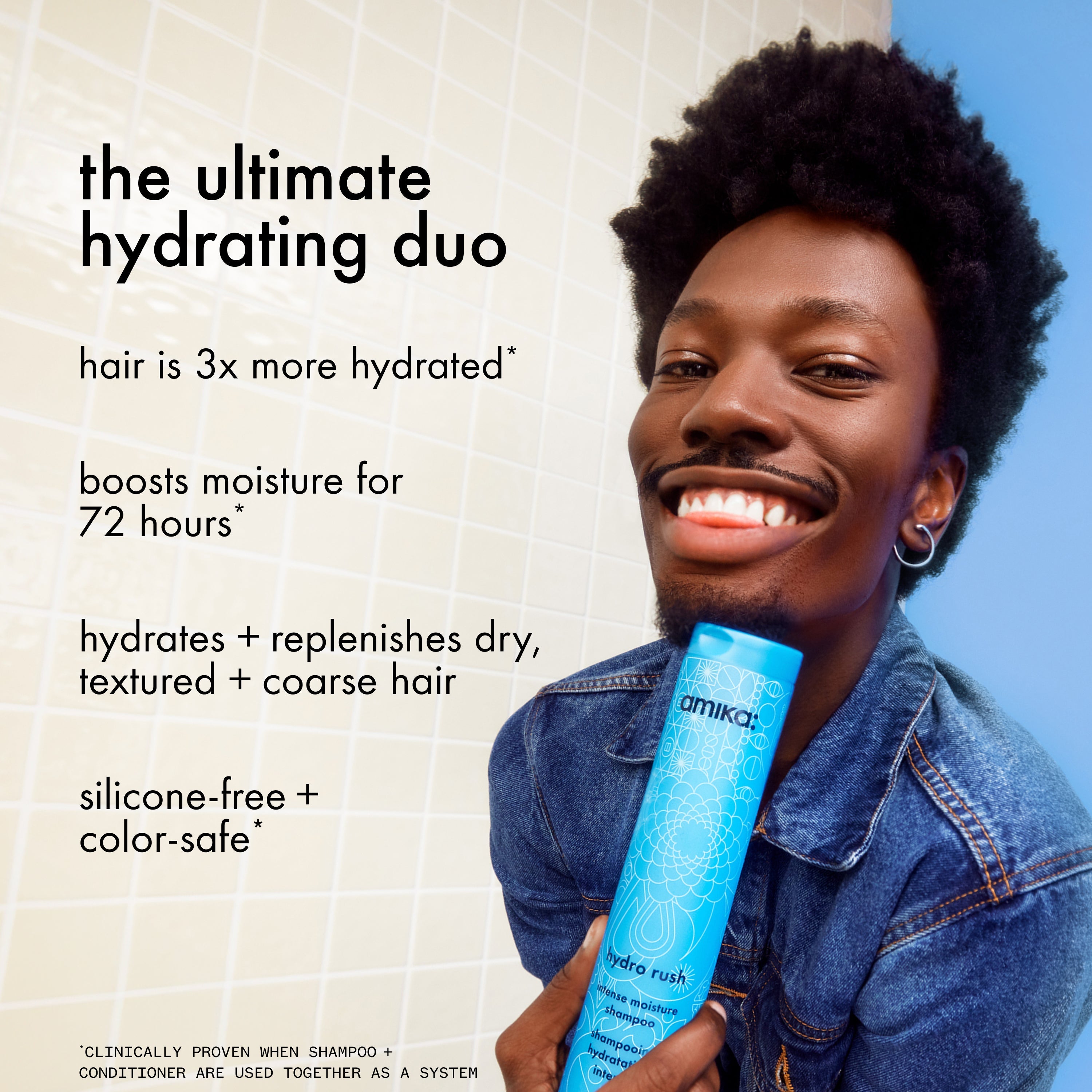 hydration heavyweights | hydrating wash + care set
