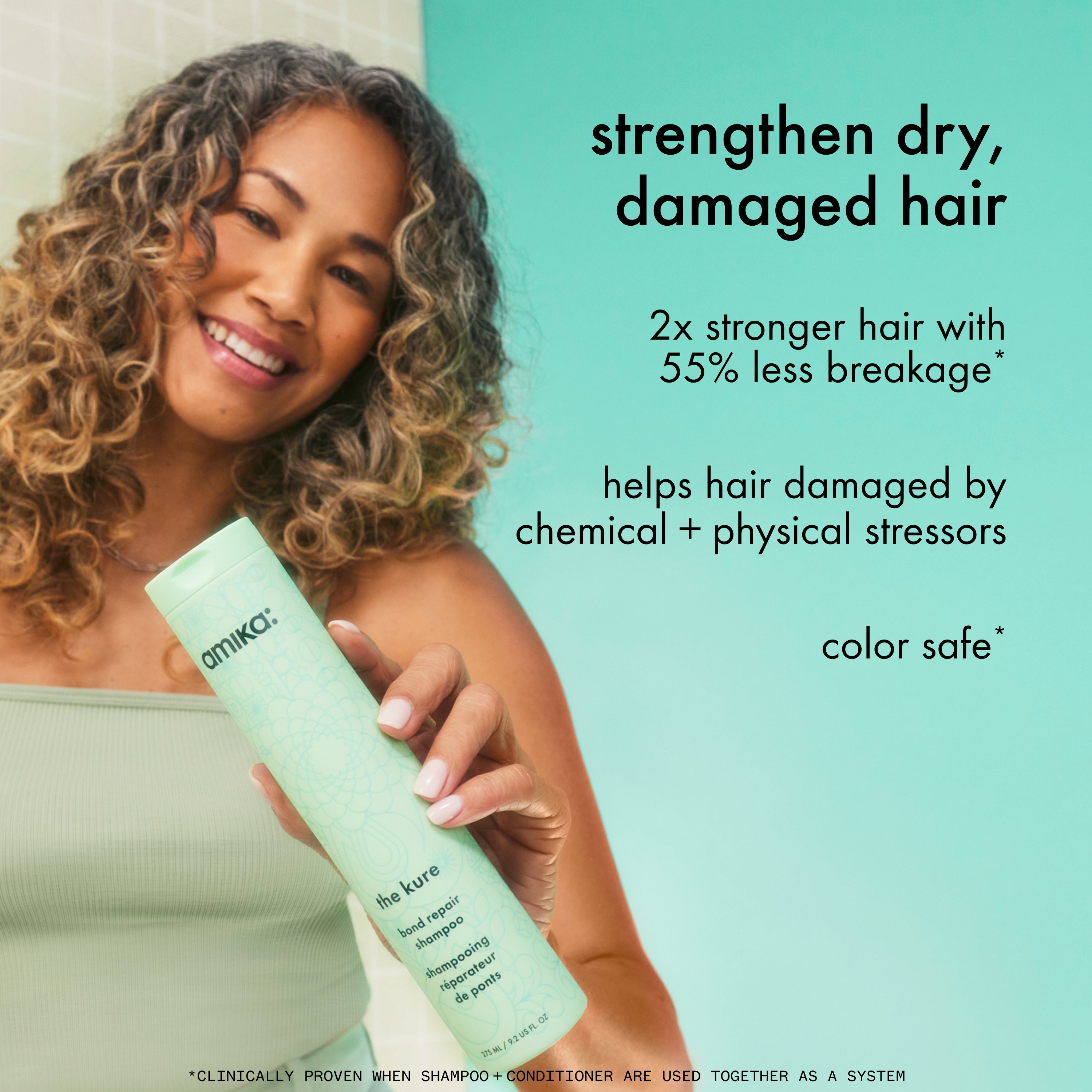 the kure | strength repair shampoo