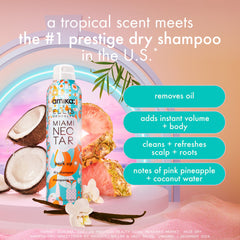 amika x Ellis Brooklyn dry shampoo | limited-edition perk up x MIAMI NECTAR fragrance