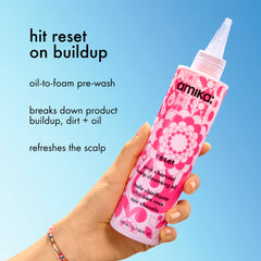 reset | pink charcoal scalp cleansing oil