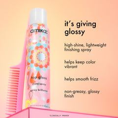 top gloss | shine spray