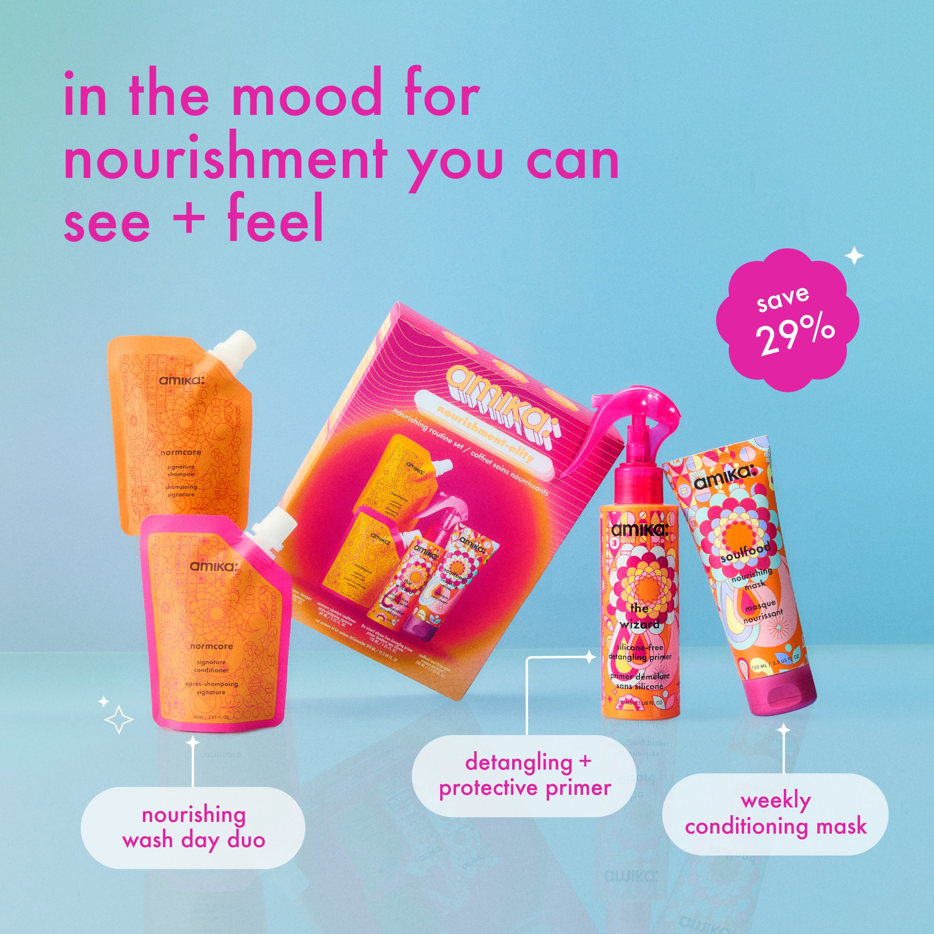 nourishment-ality | nourishing routine set