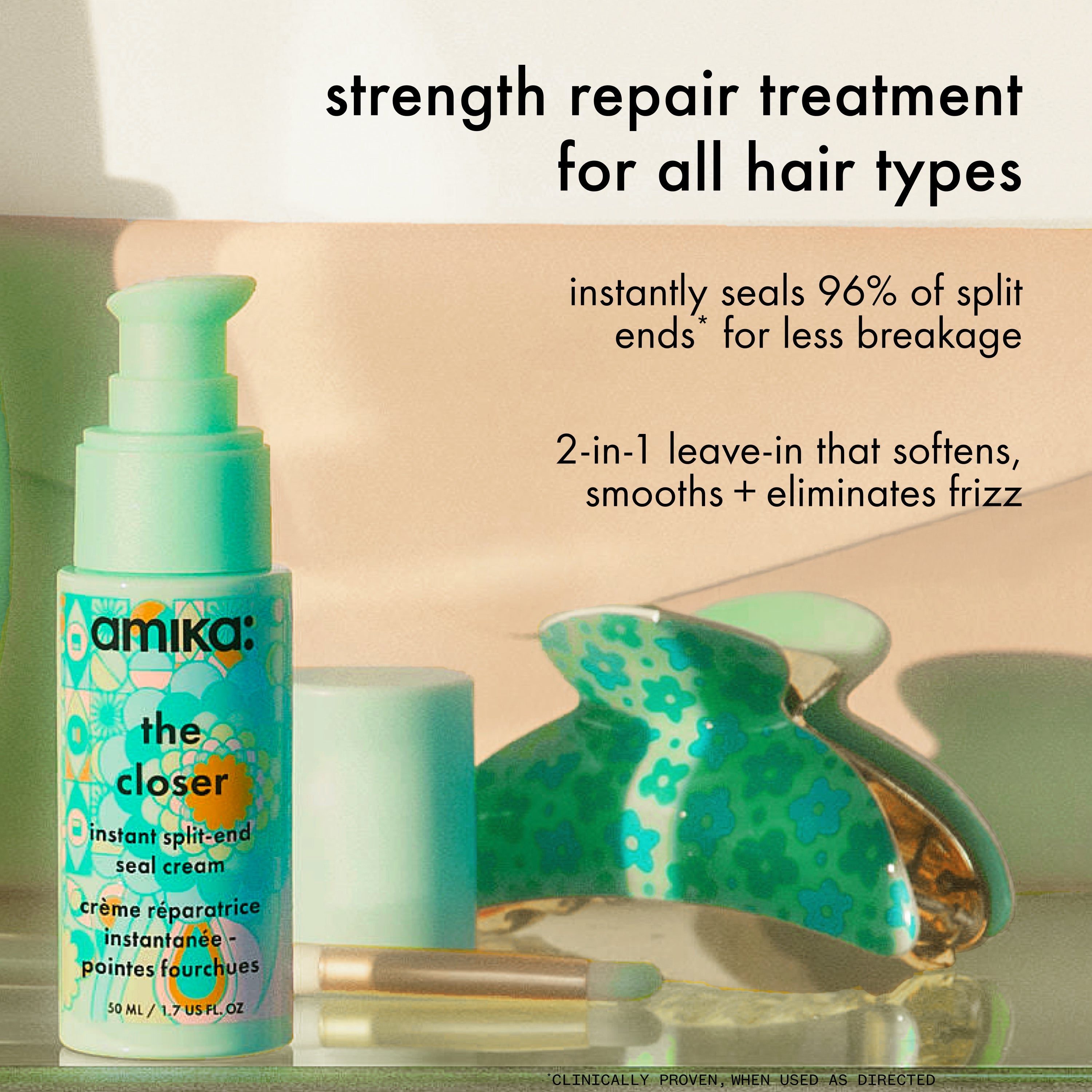 the closer | instant split-end seal cream