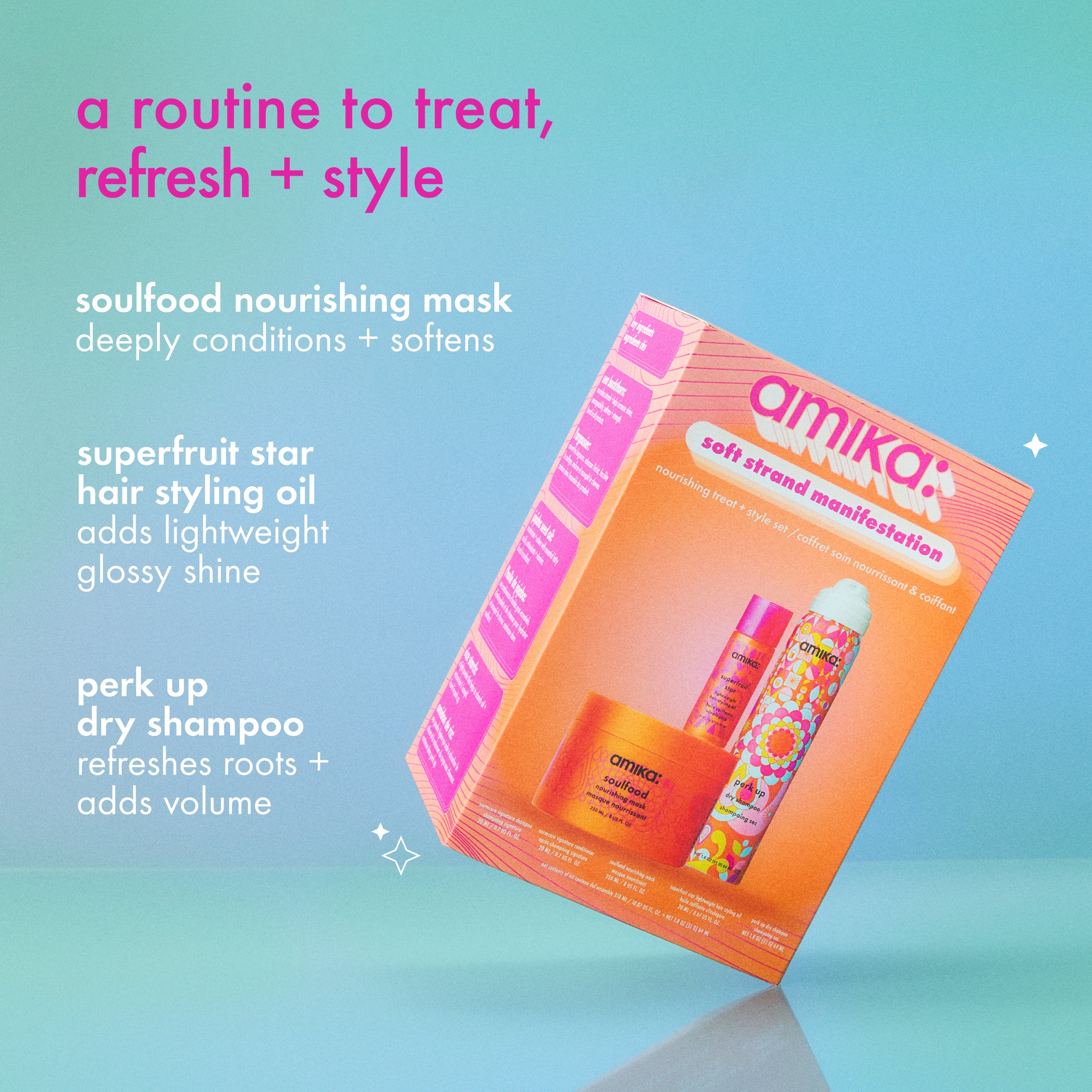 soft strand manifestation | nourishing treat + style set