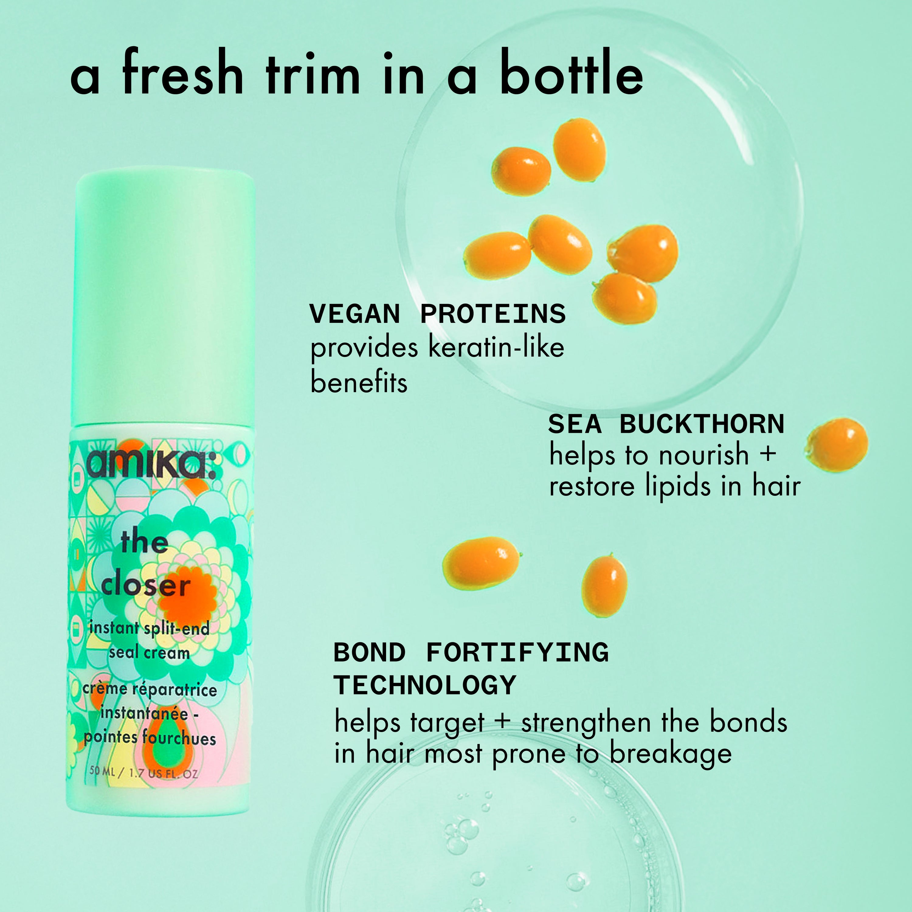 the closer | instant split-end seal cream