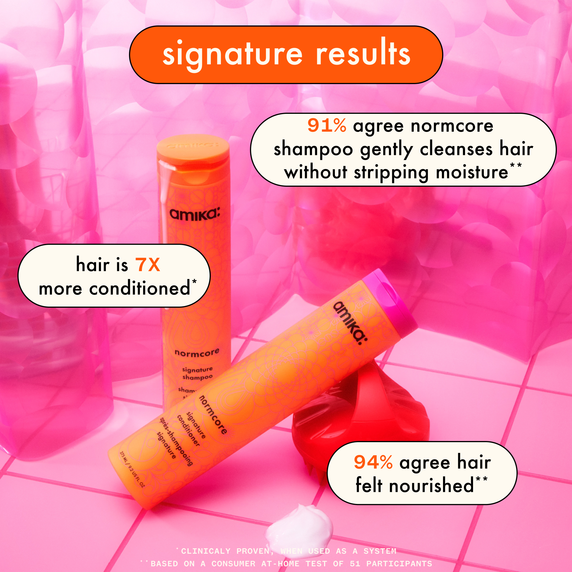 super-sized signature set | normcore nourishing shampoo + conditioner + the wizard detangling primer