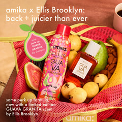 amika x Ellis Brooklyn | limited-edition perk up GUAVA GRANITA dry shampoo