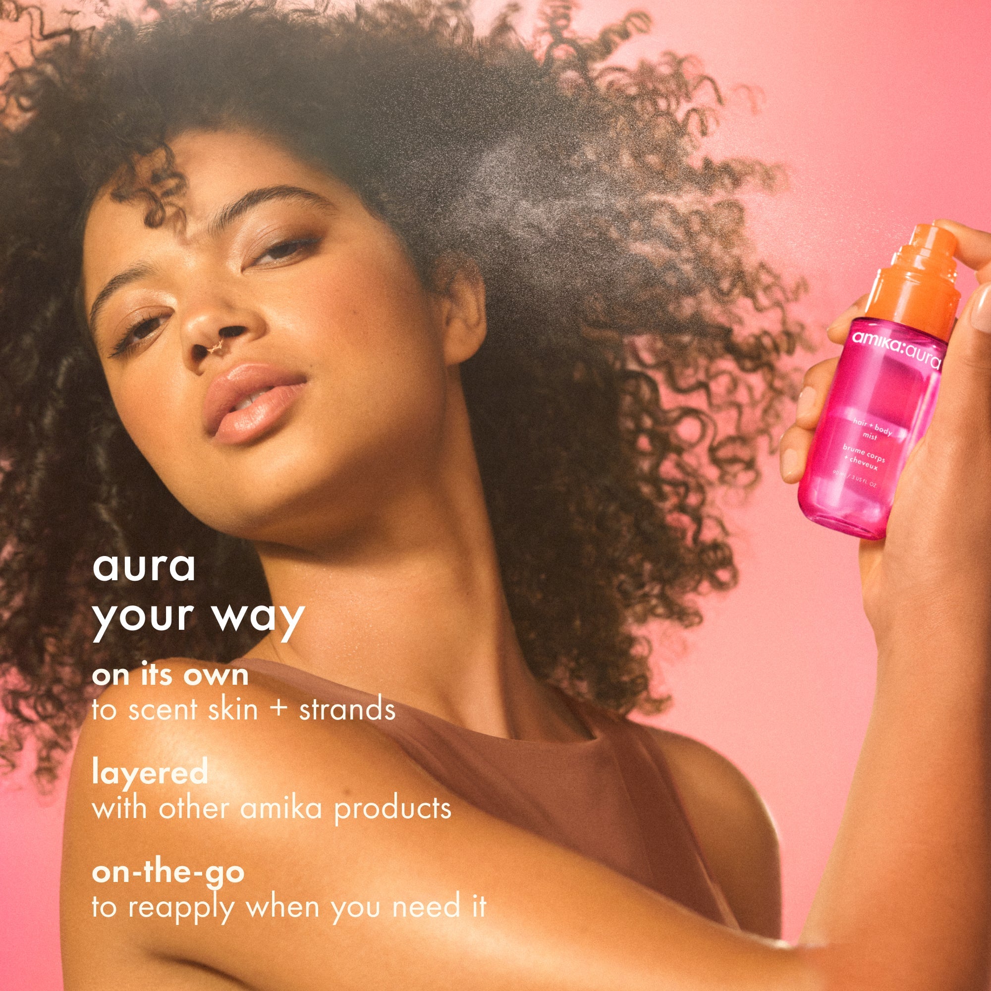 amika:aura | hair and body mist