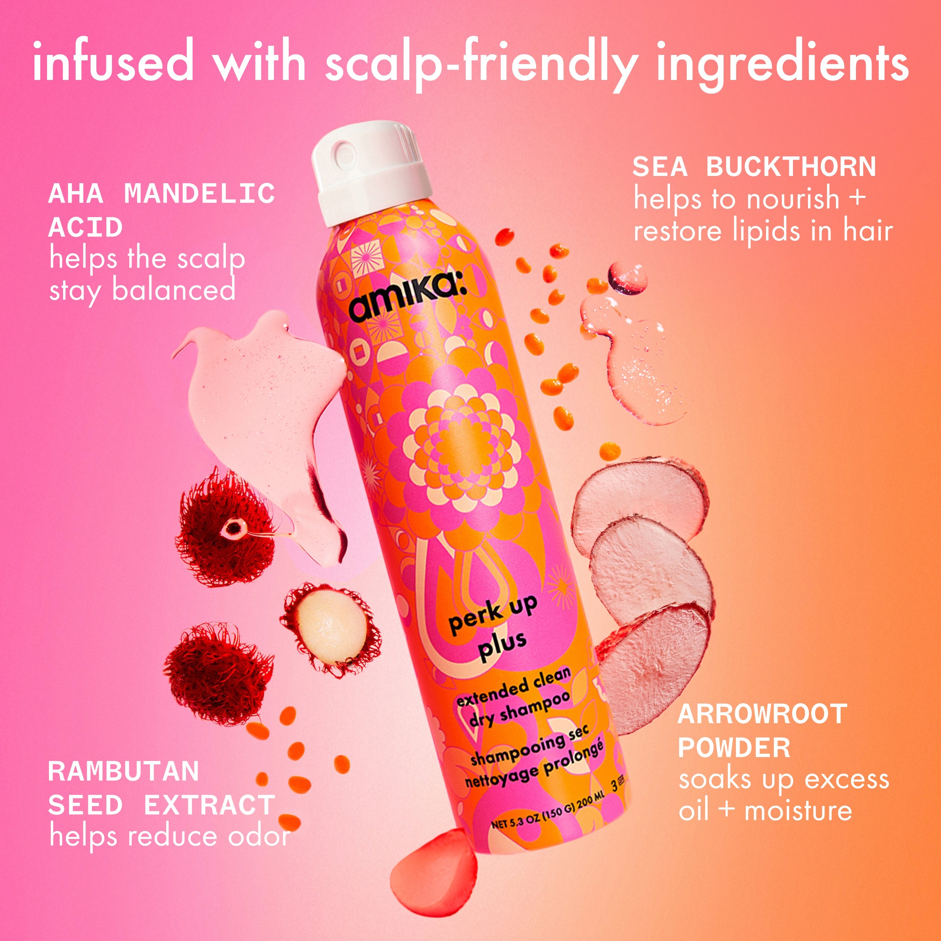 perk up plus | extended clean dry shampoo