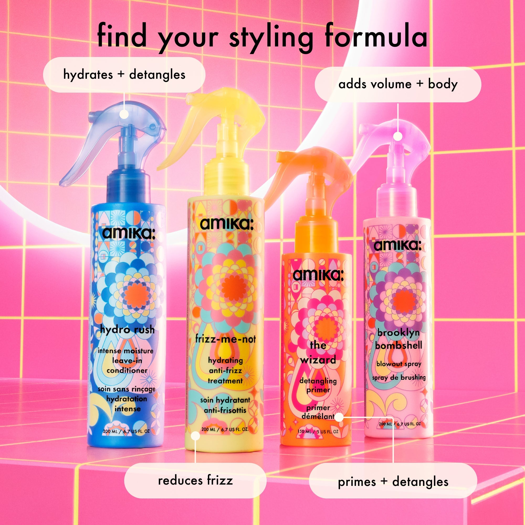 brooklyn bombshell | blowout + blow dry spray