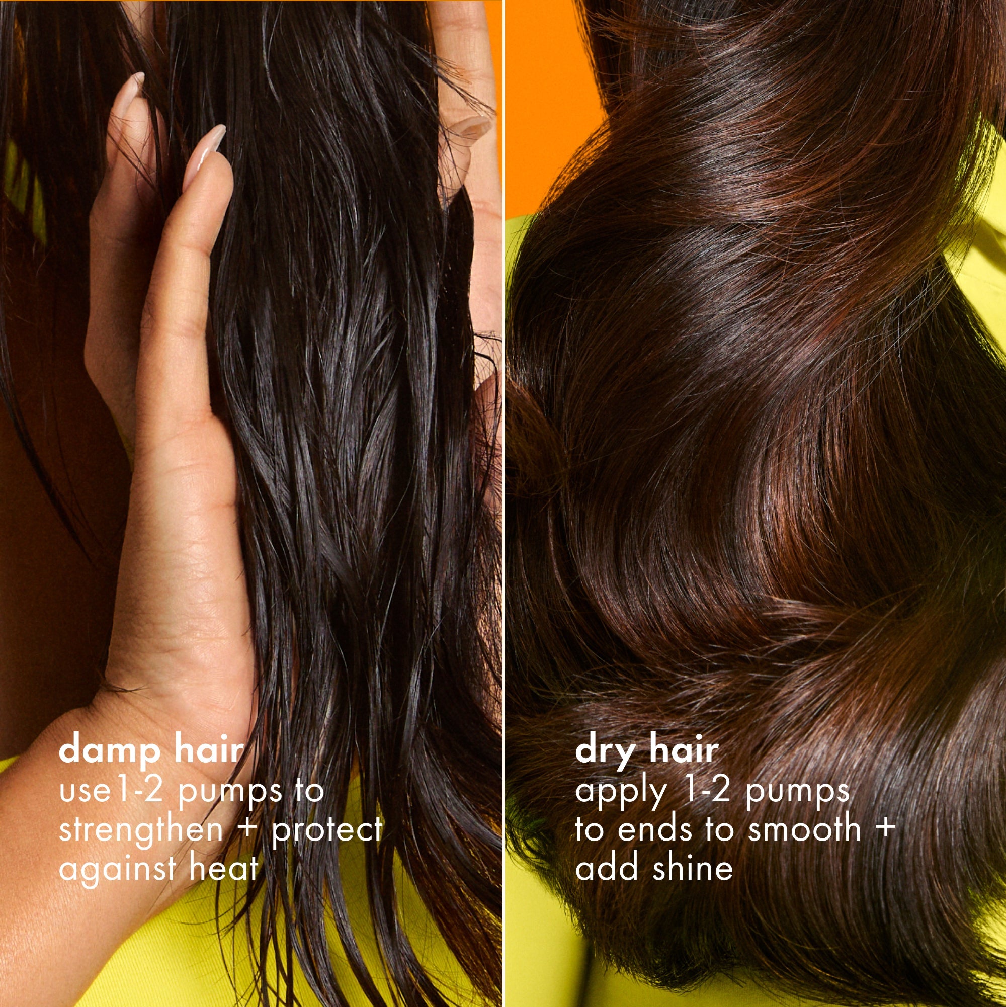 superfruit star | lightweight hair styling + heat defense oil