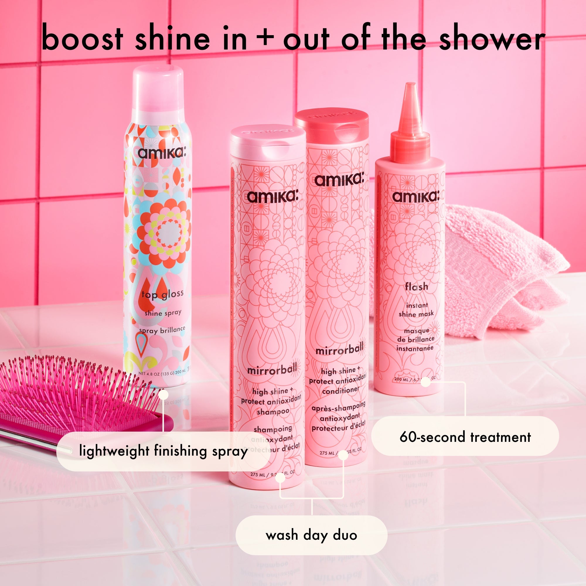 mirrorball | high shine + protect antioxidant conditioner