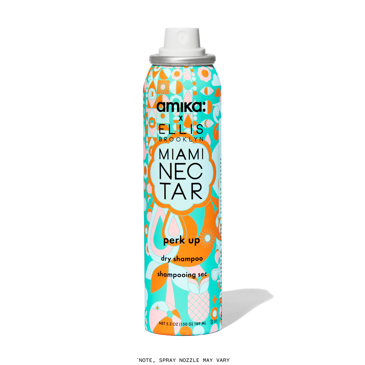 amika x Ellis Brooklyn dry shampoo | limited-edition perk up x MIAMI NECTAR fragrance