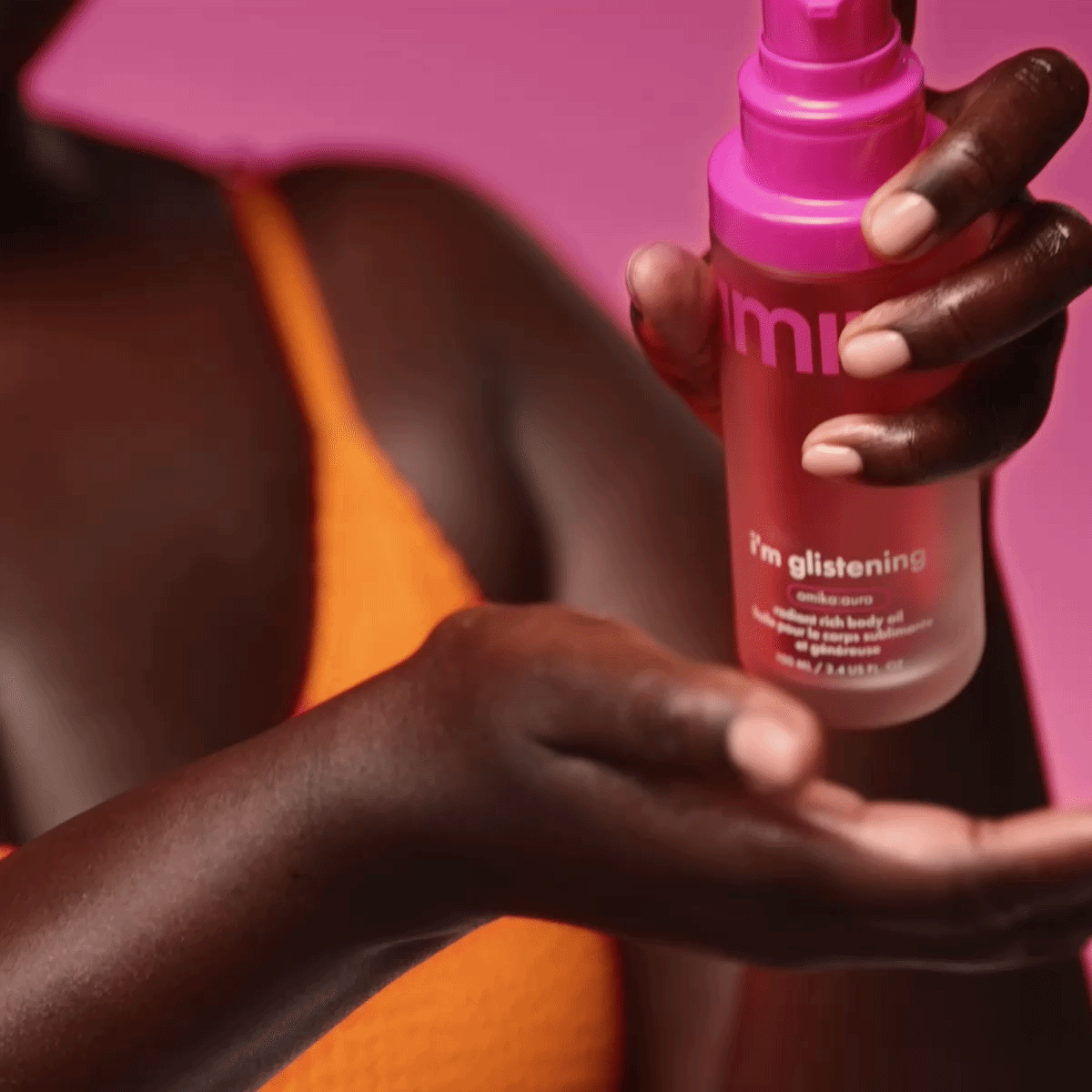 i'm glistening | radiant rich body oil