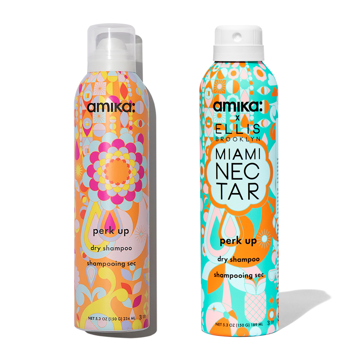 perk up dry shampoo paradise duo | limited-edition perk up x Ellis Brooklyn MIAMI NECTAR + signature scent perk up