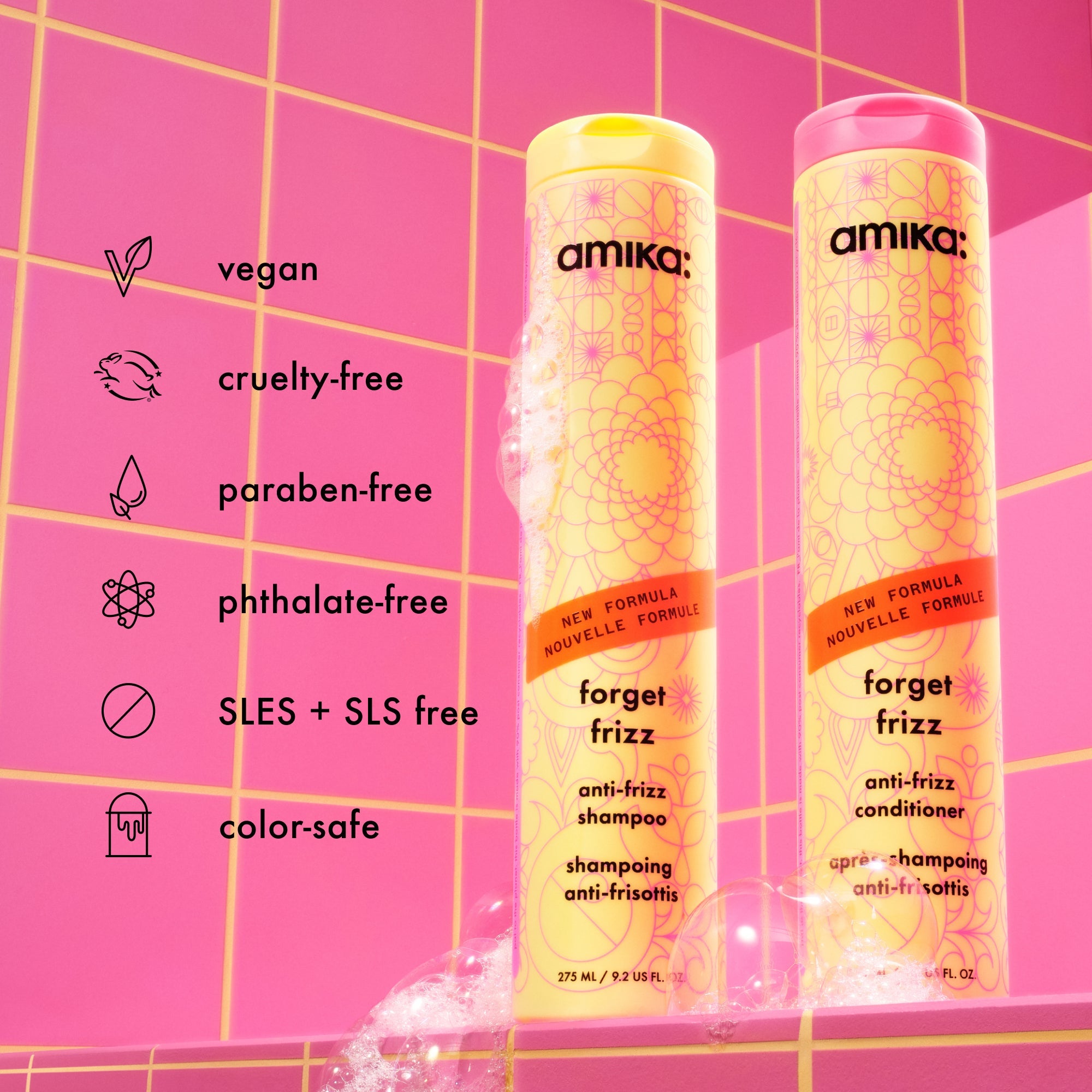 forget frizz | anti-frizz conditioner