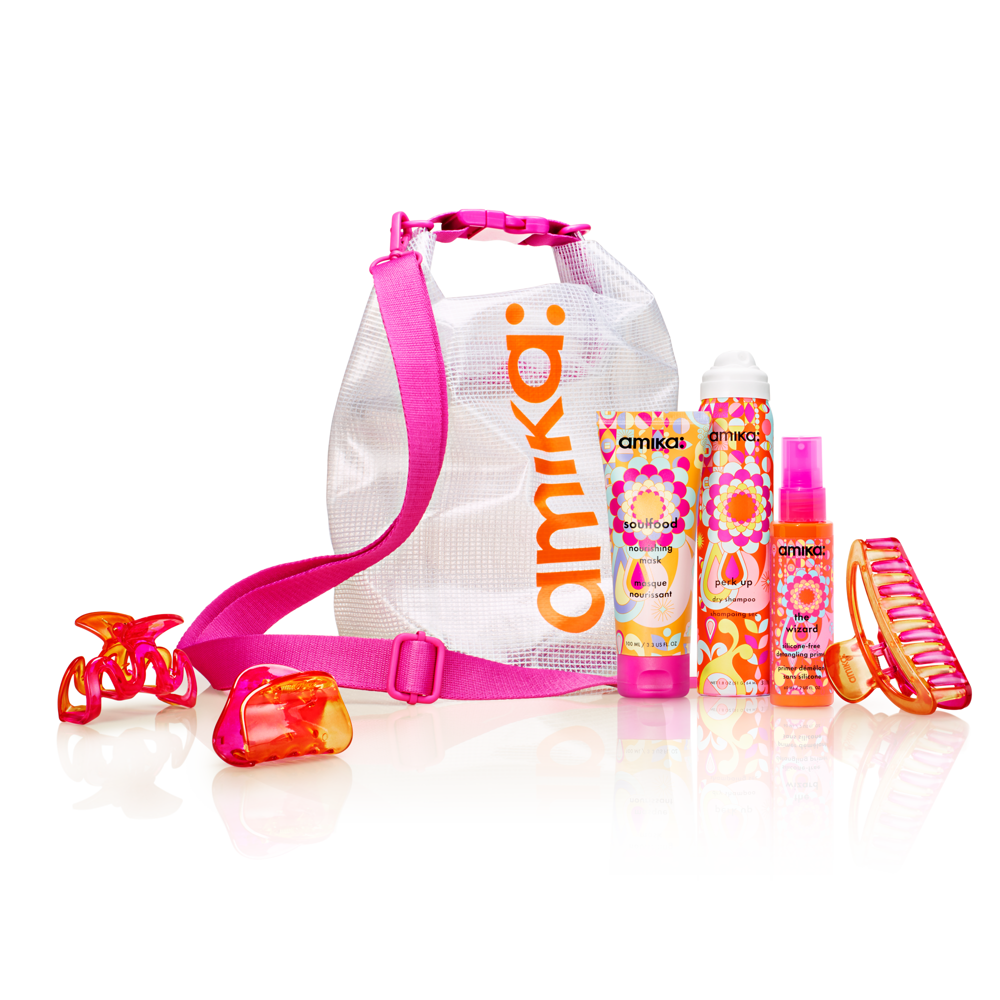 amika on-the-go | signatures + accessories set