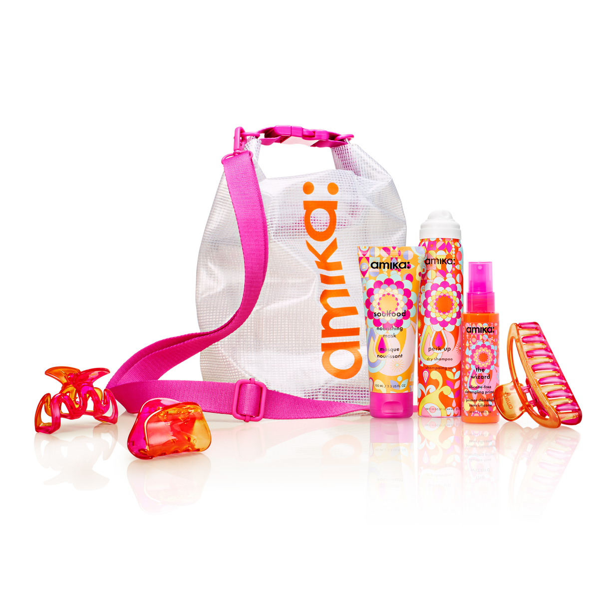 amika on-the-go | signatures + accessories set