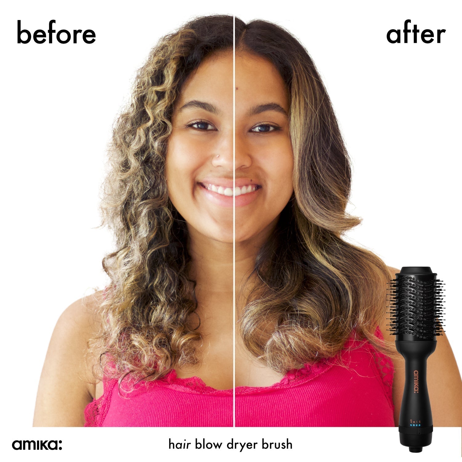 hair blow dry brush 2.0 | 2-in-1 hair styling tool