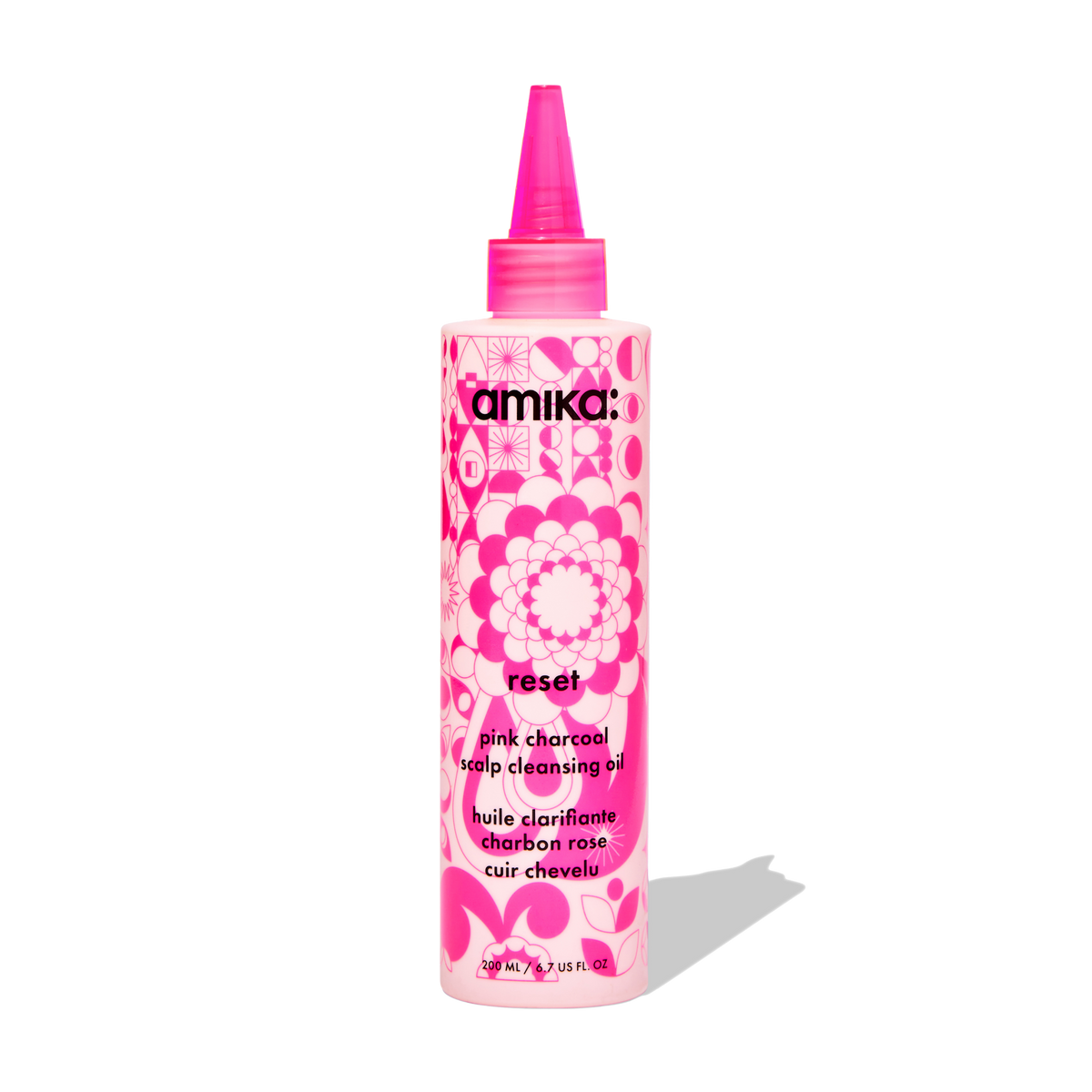reset | pink charcoal scalp cleansing oil