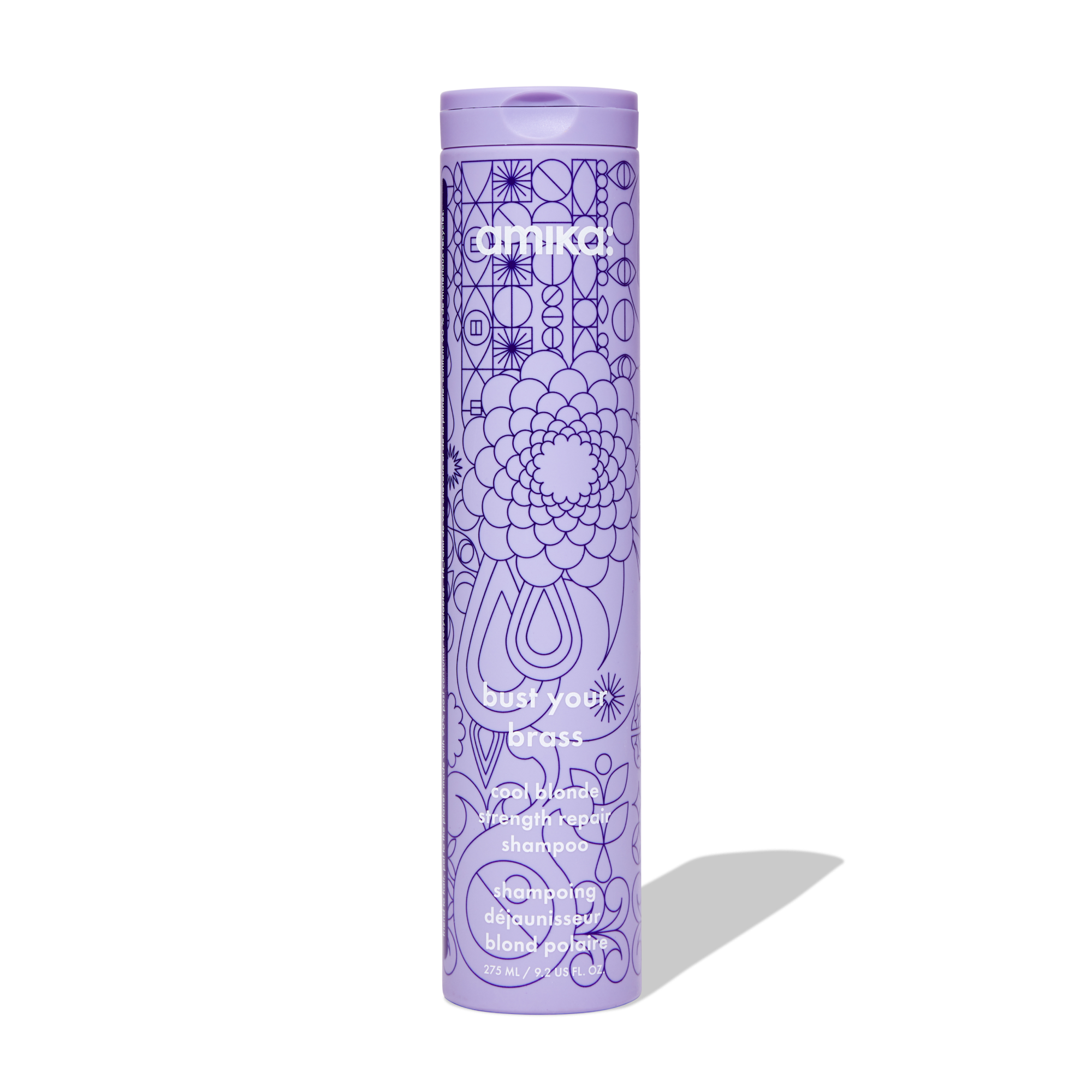 bust your brass | cool blonde strength repair shampoo