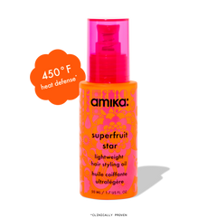 superfruit star | lightweight hair styling + heat defense oil