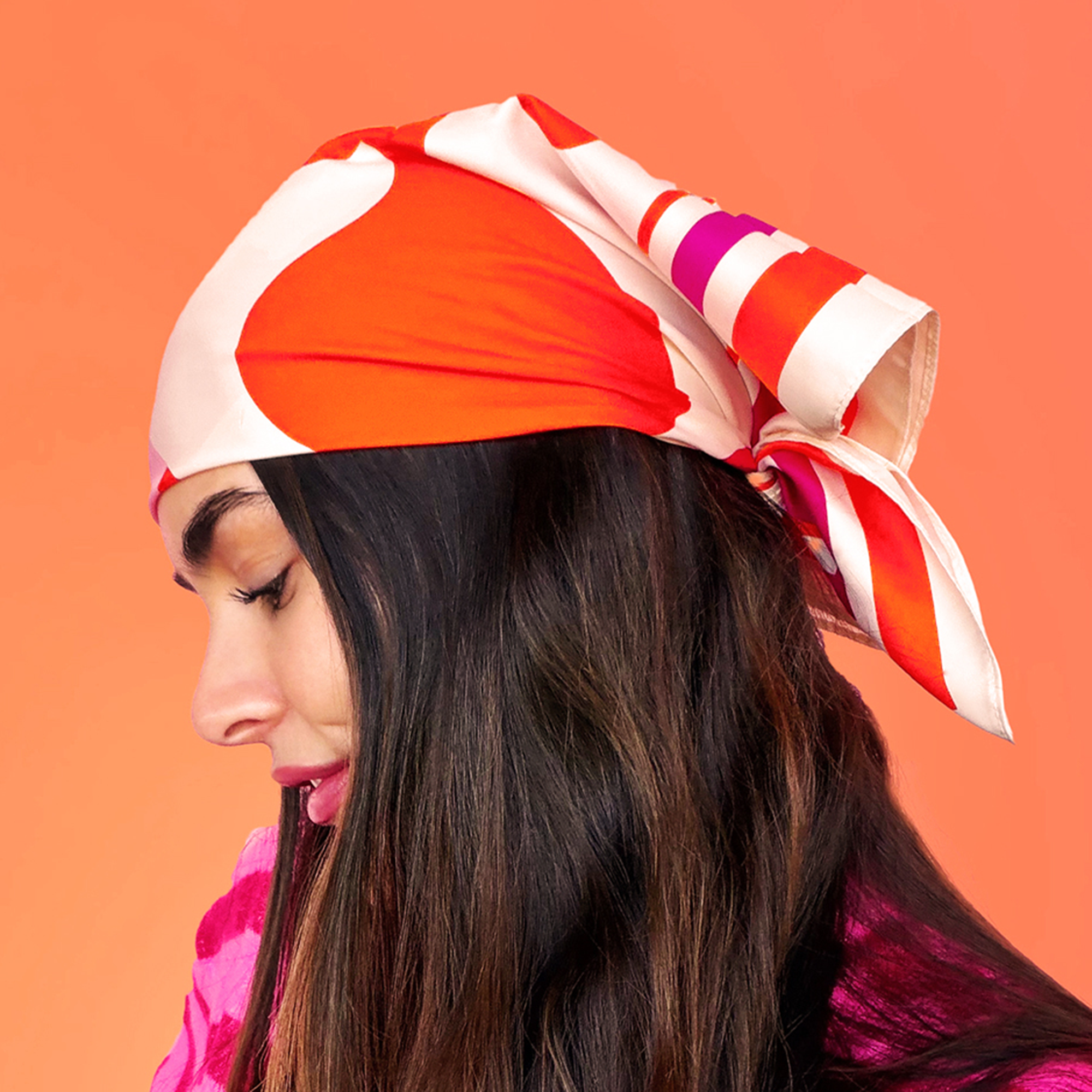 style upgrade | hair scarf